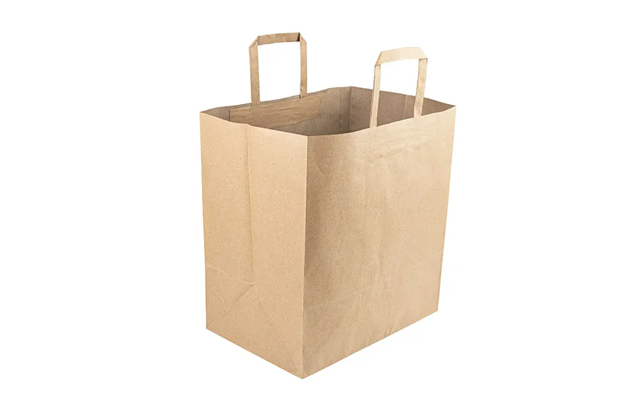 Bolsa Asa Plana Kraft 100g 32+21x34 cm. C5 P50uds