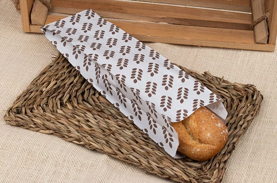 Bolsa Papel Blanca 12+6x20 Espiga Caja 1000