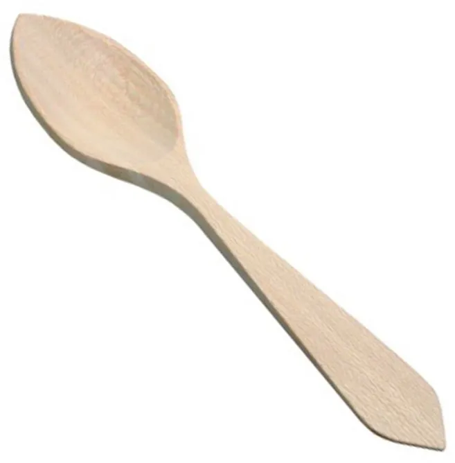 Cuchara Madera 22 cm x und