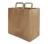 [BOPASA000034] Bolsa papel Kraft asa plana 32+22x33 70gr. C5 P50u