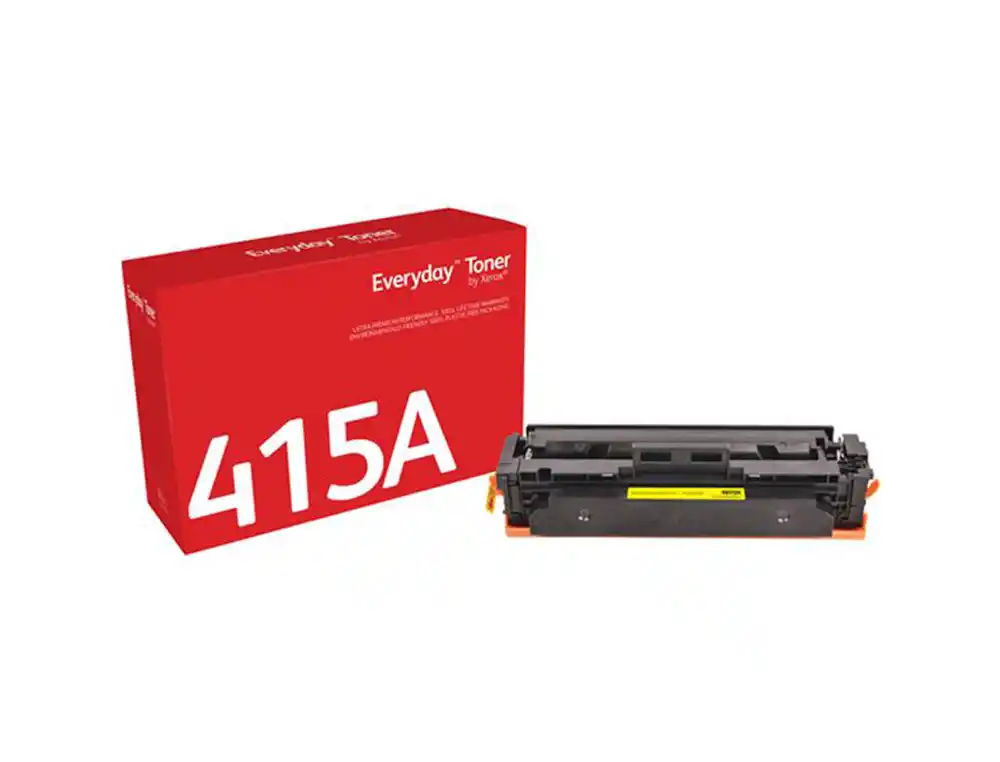 Toner Xerox everyday LJ 415A amarillo 2.100 paginas. 6R04186