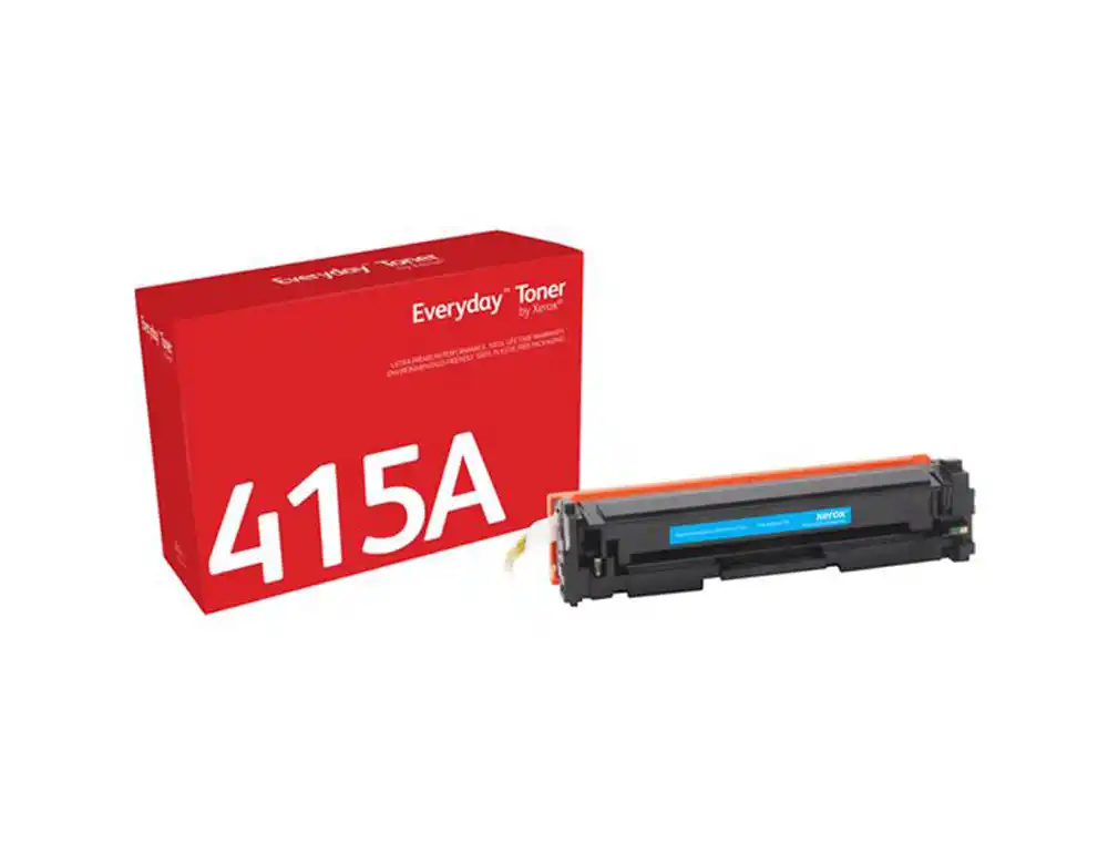 Toner xerox everyday LJ 415a cian 2.100 paginas. 6R04185