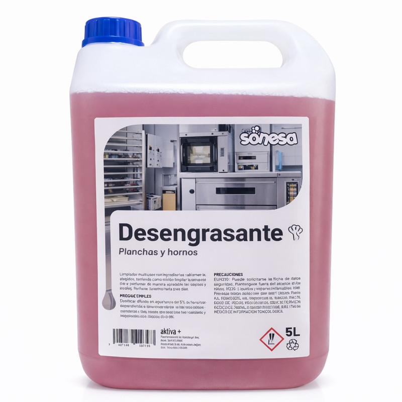 [AKTDES04] Desengrasante planchas y hornos Garrafa 5 L