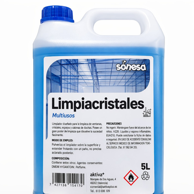 [AKTGEN01] Limpiacristales multiusos Garrafa 5 L