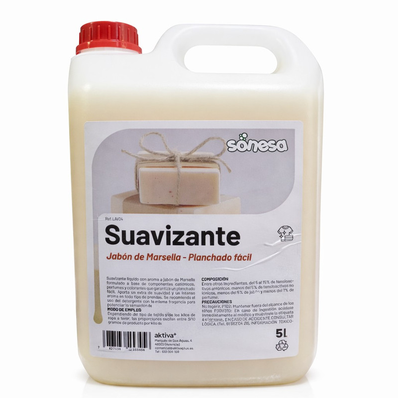 [AKTLAV04] Suavizante jabón de Marsella Garrafa 5 L