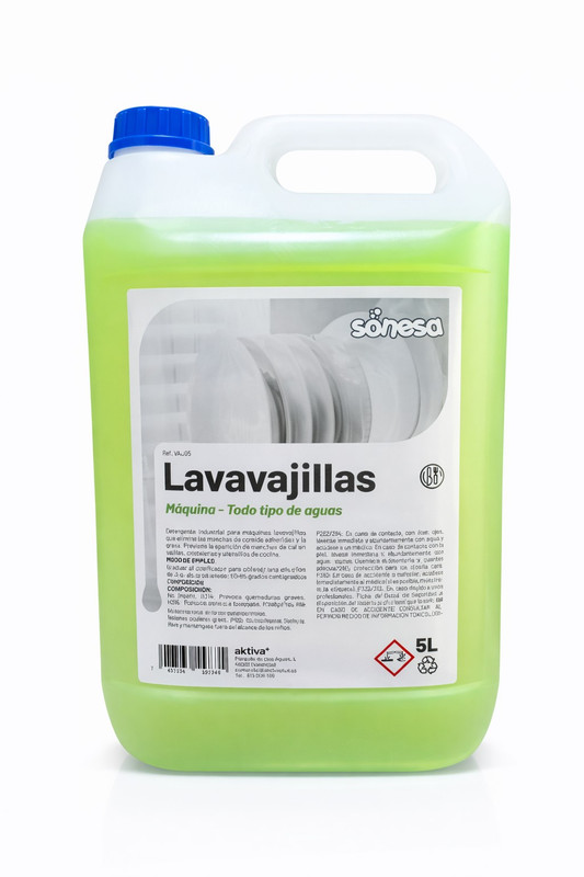 [AKTVAJ05] Lavavajillas todo tipo de aguas Garrafa 5 L