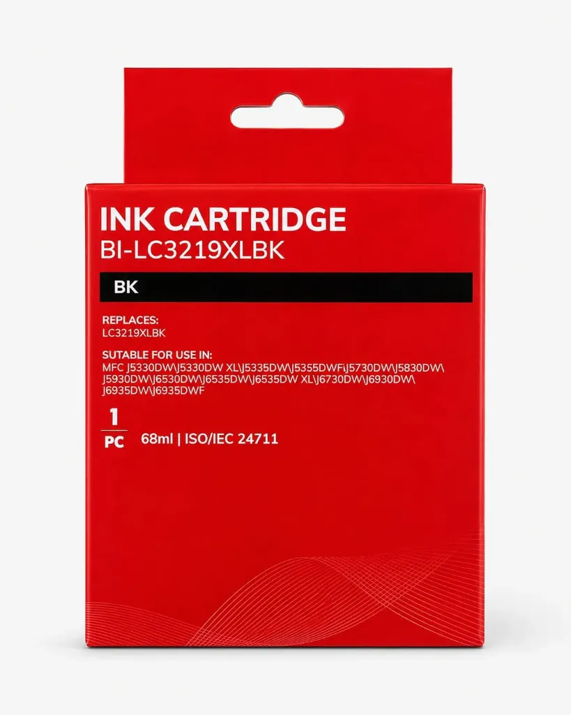 Brother LC3219XL Negro Cartucho de Tinta Generico - Reemplaza LC3219XLBK