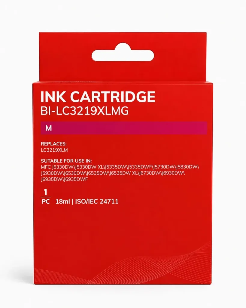 [BI-LC3219XLMG] Brother LC3219XL Magenta Cartucho de Tinta Generico - Reemplaza LC3219XLM