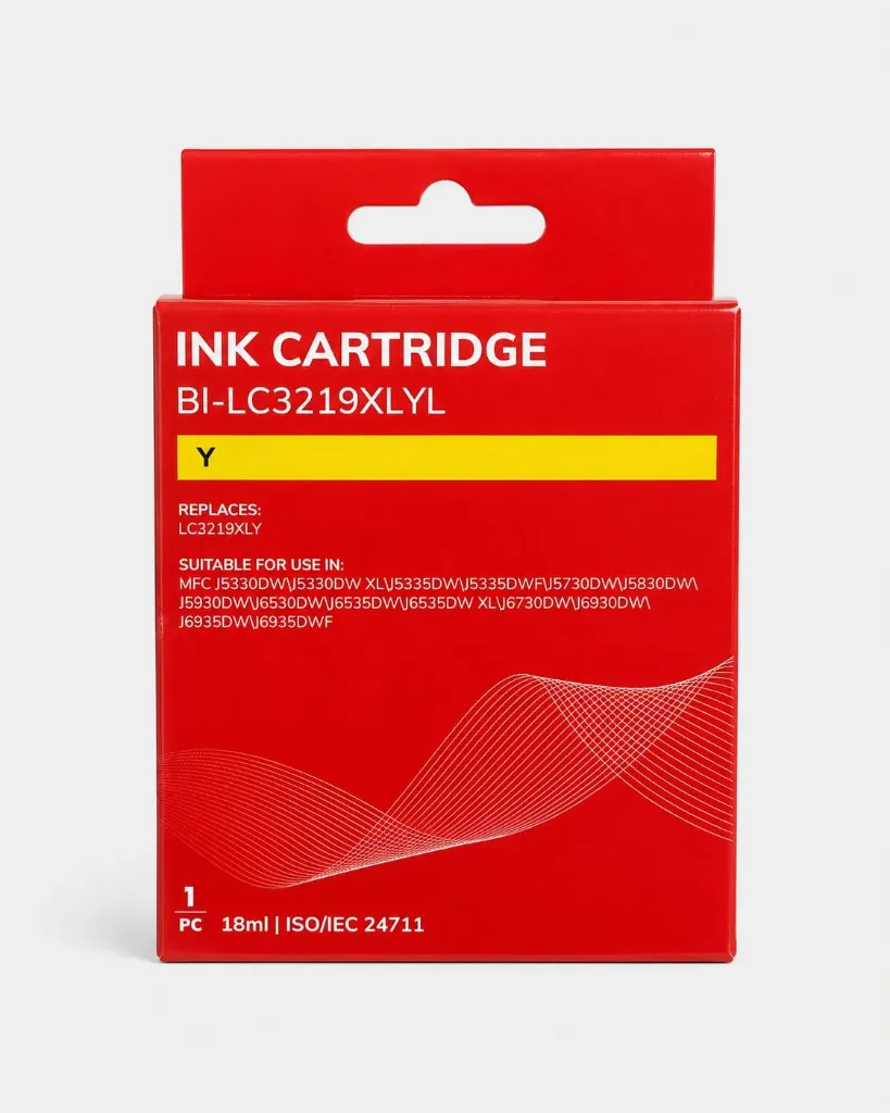 [BI-LC3219XLYL] Brother LC3219XL Amarillo Cartucho de Tinta Generico - Reemplaza LC3219XLY