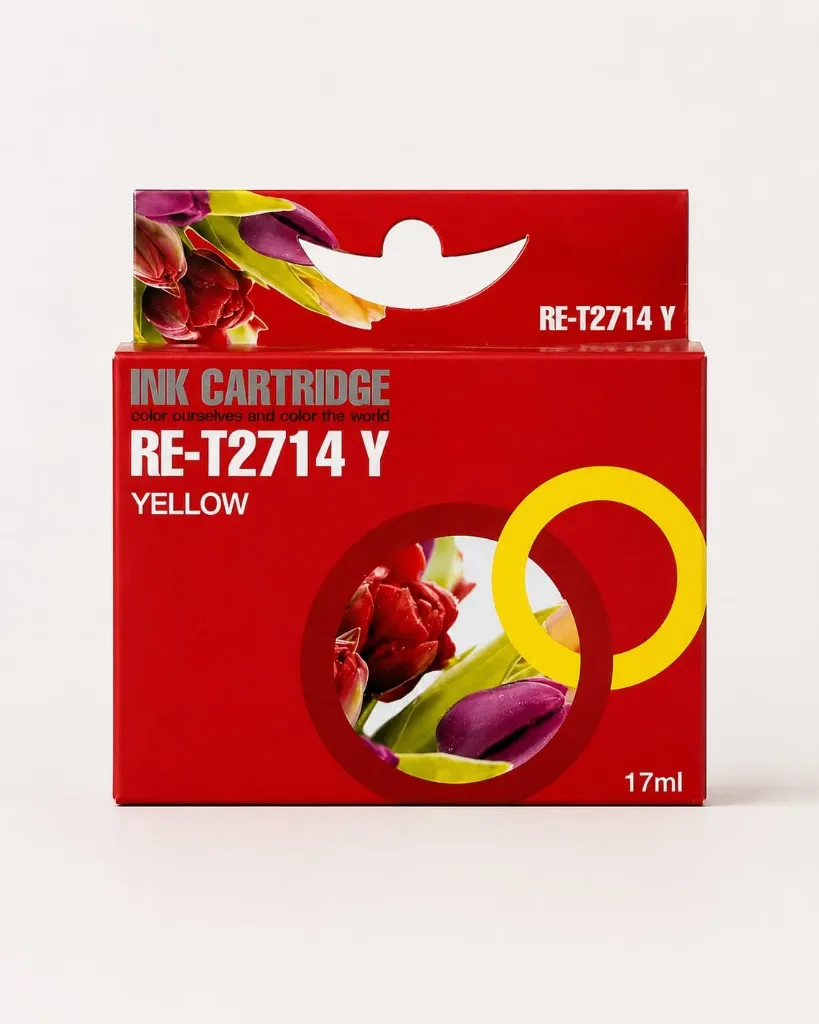 Epson T2714/T2704 (27XL) Amarillo Cartucho de Tinta Generico - Reemplaza C13T27144012/C13T27044012