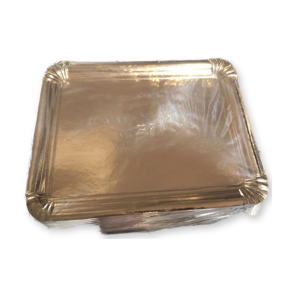 [DH22045] BANDEJA CARTON ORO N.8  22X28 P 100