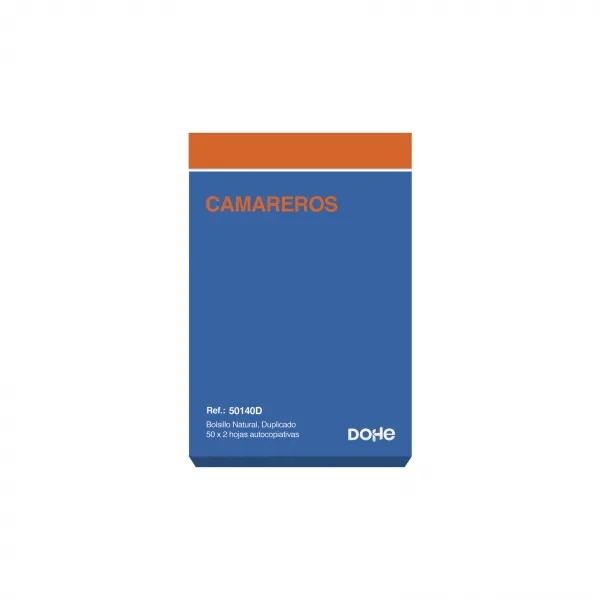 CAMAREROS BOLSILLO NATURAL DUPLICADO 10 U