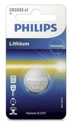 PILA PHILIPS BOTON LITHIUM 2025