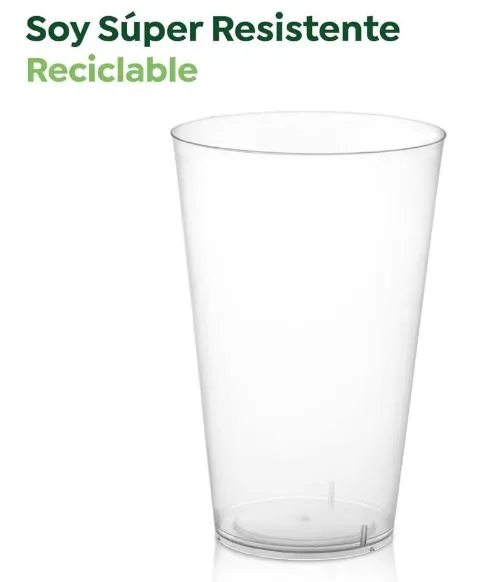 [PPVASCUBPPTR] Vaso CUBATA Reut. 400cc PP TR C20 P25u