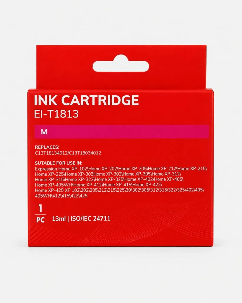 Epson T1813/T1803 (18XL) Magenta Cartucho de Tinta Generico - Reemplaza C13T18134012/C13T18034012