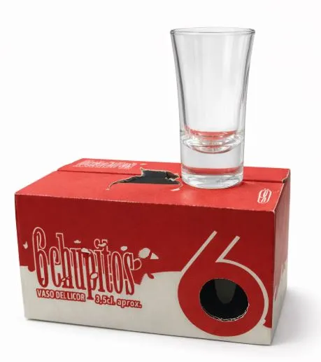 [SHG1000987] VASO CHUPITO 3,5cl CAJA 6un