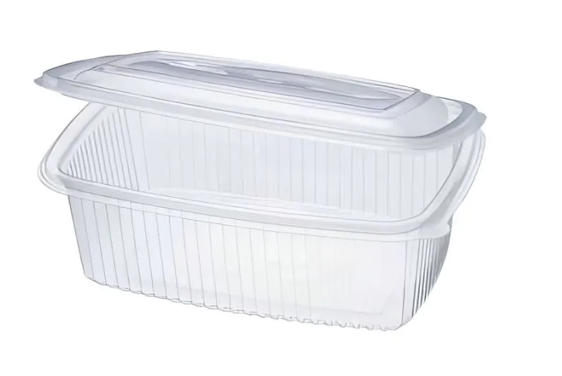 [ERPPOV000110] Envase PP 1000cc oval Tapa Bisagra C8 Pq50uds