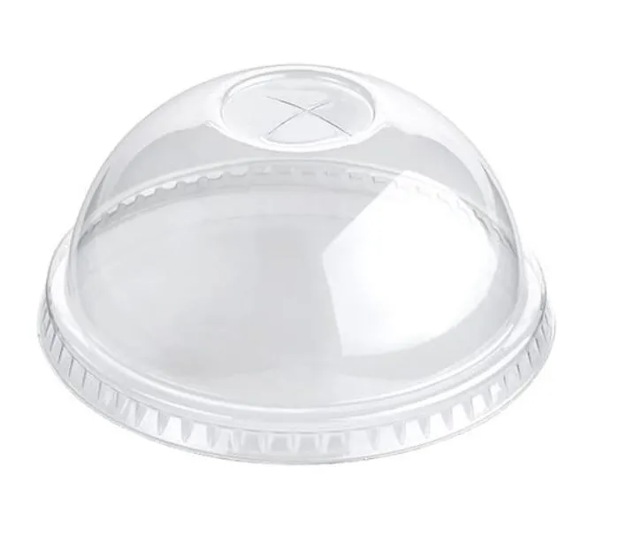 Tapa cúpula vaso PET 250cc P50u