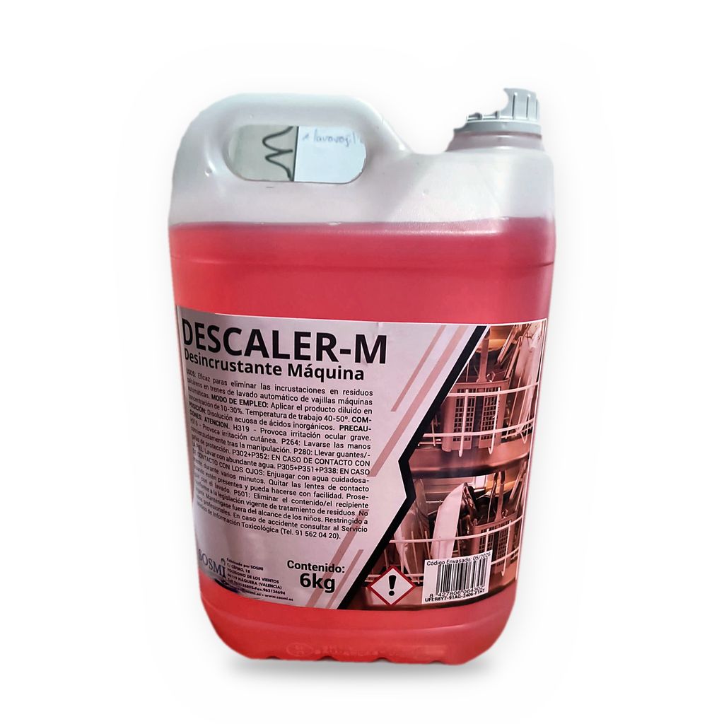 [SHG5000019] Desincrustante concentrado DESCALER M Garrafa 5 L