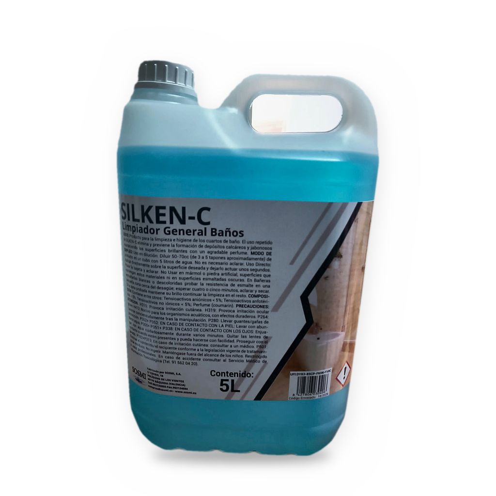 [SHG5000042] Limpiador WC gel Silken C Garrafa 5 L