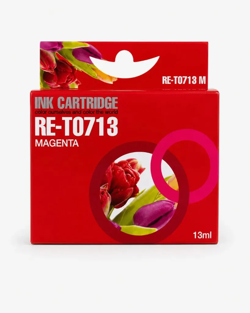Epson T0713/T0893 Magenta Cartucho de Tinta Generico - Reemplaza C13T07134012/C13T08934011
