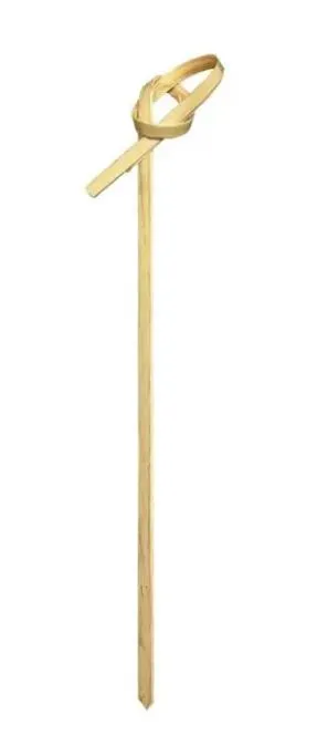 Picks "LAZO" 12cm Bamboo Natural C100 Paq100uds