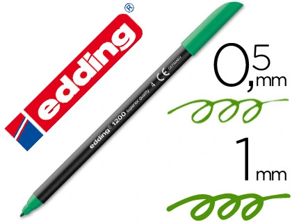 [07330] ROT EDDING 1200 VERDE N.4 PUNTA RED 0.5 MM