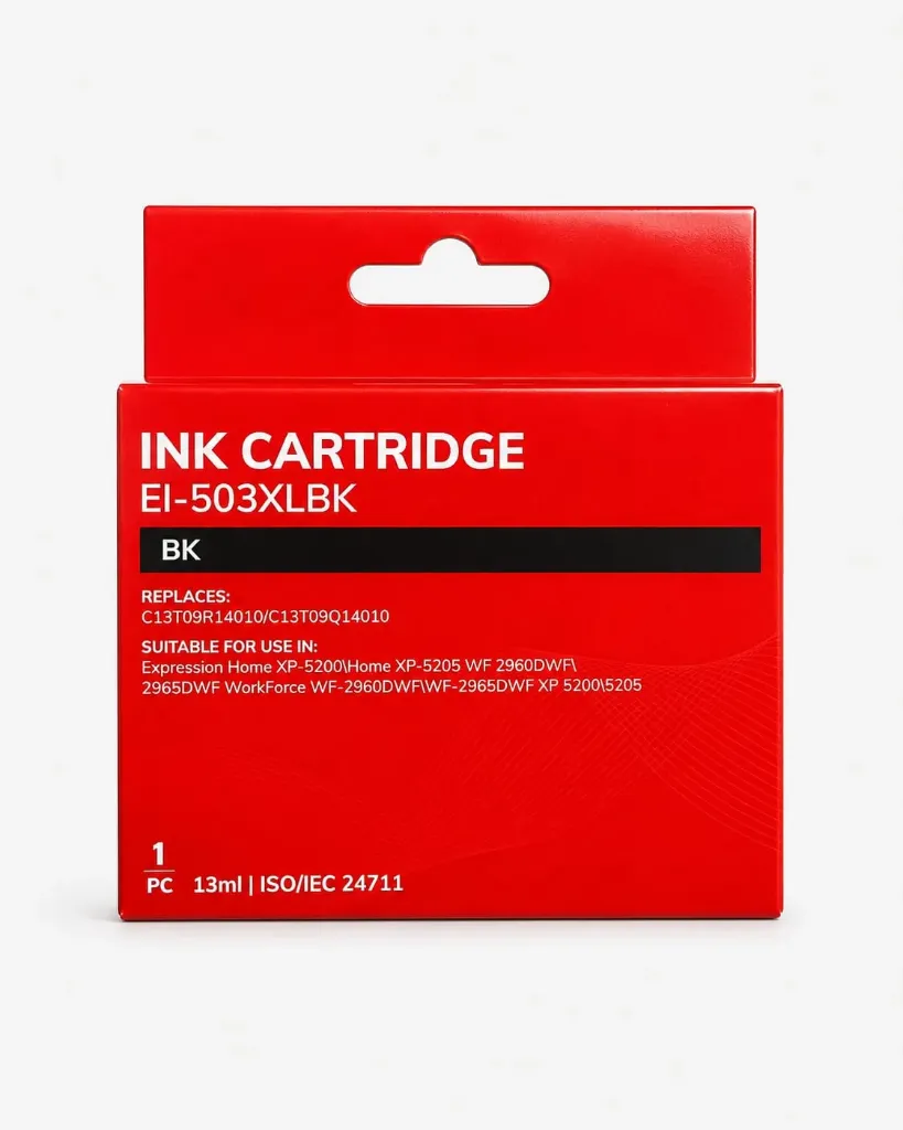 Epson 503XL Negro Cartucho de Tinta Generico - Reemplaza C13T09R14010/C13T09Q14010