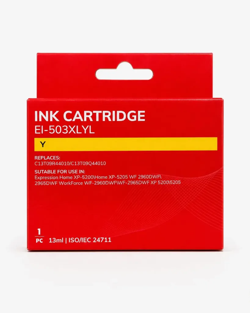 Epson 503XL Amarillo Cartucho de Tinta Generico - Reemplaza C13T09R44010/C13T09Q44010